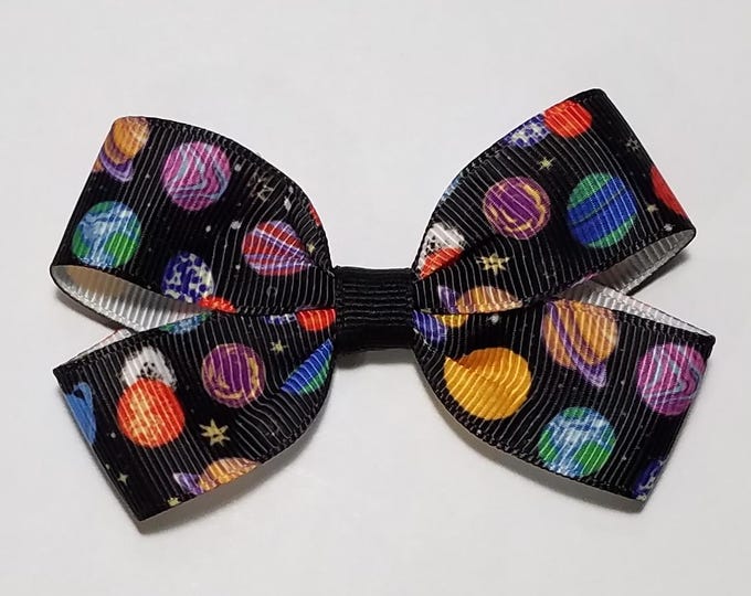 3" Planets Hair Bow