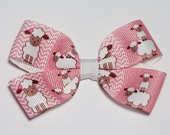 3" Sheep Hair Bow