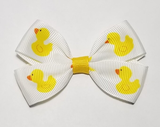 3" Rubber Duck Hair Bow