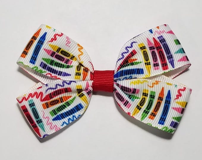 3" Crayon Hair Bow
