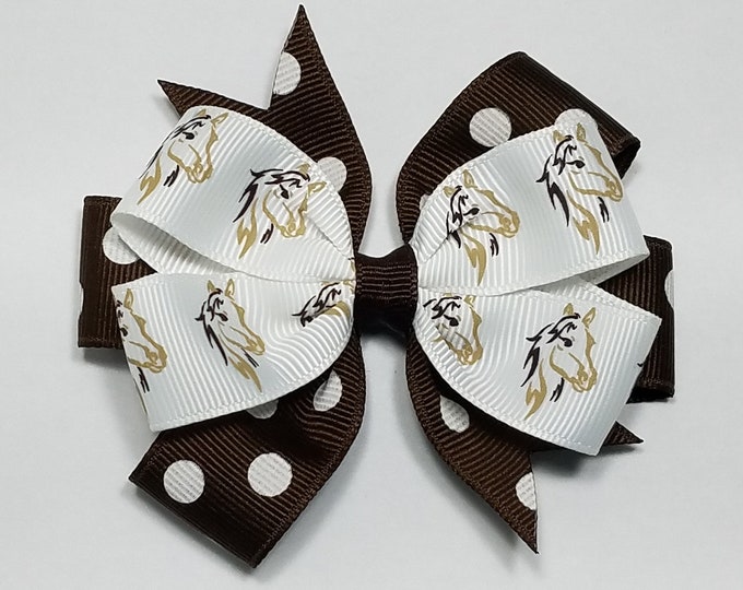 3.5" Horse Hair Bow
