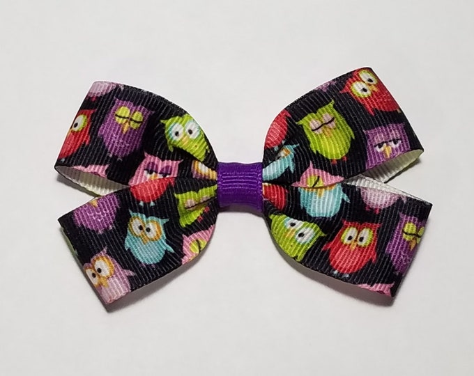 3" Owl Hair Bow *CLEARANCE*