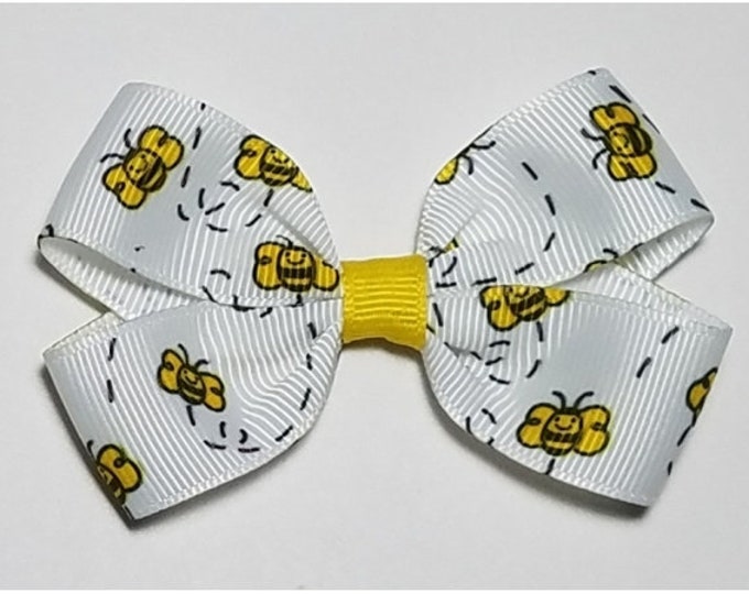 3" Bee Hair Bow