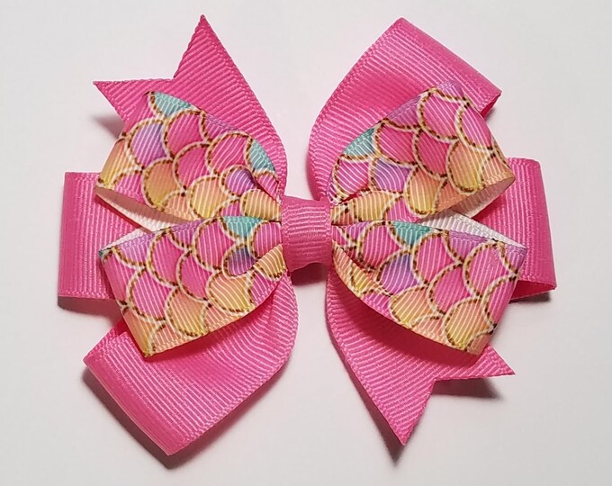3.5" Mermaid Hair Bow *CLEARANCE*