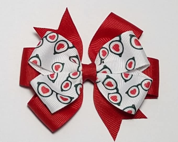3.5" Nerd Love Hair Bow *You Choose Solid Bow Color*