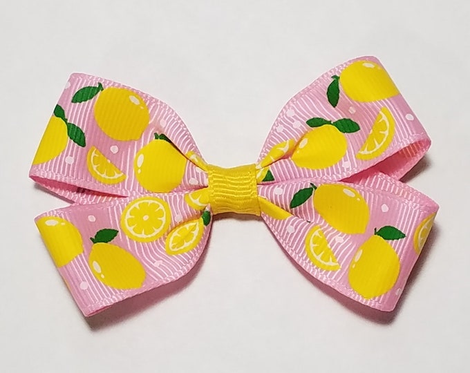 3" Lemon Hair Bow