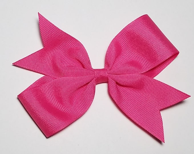 5" Solid Two Loop  Hair Bow *You Choose Color*