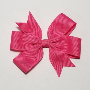 3" Solid Pinwheel Hair Bow *You Choose Color*