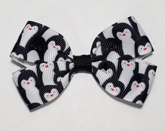 3" Penguin Hair Bow