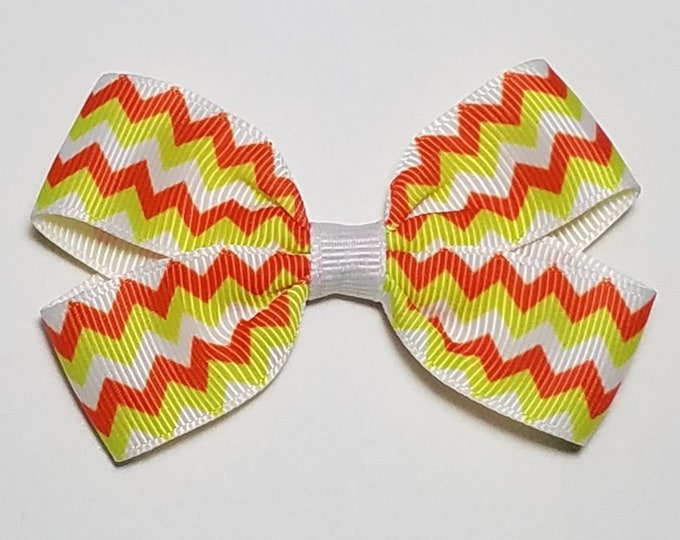 3" Candy Corn Hair Bow *CLEARANCE*