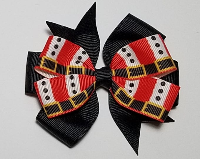 3.5" Santa Claus Hair Bow