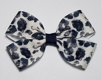 3" Leopard Hair Bow