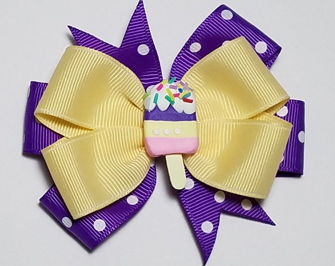 3.5" Ice Cream Hair Bow *CLEARANCE*
