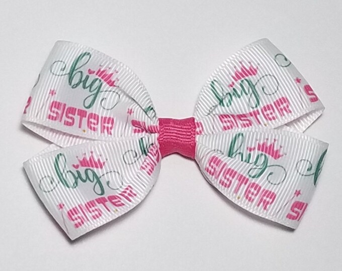 3" Big Sister Hair Bow