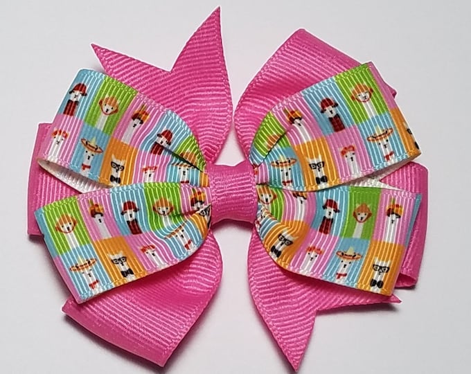 3.5" Llama Hair Bow *CLEARANCE*