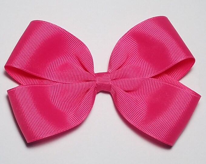 5" Solid Hair Bow *You Choose Color*
