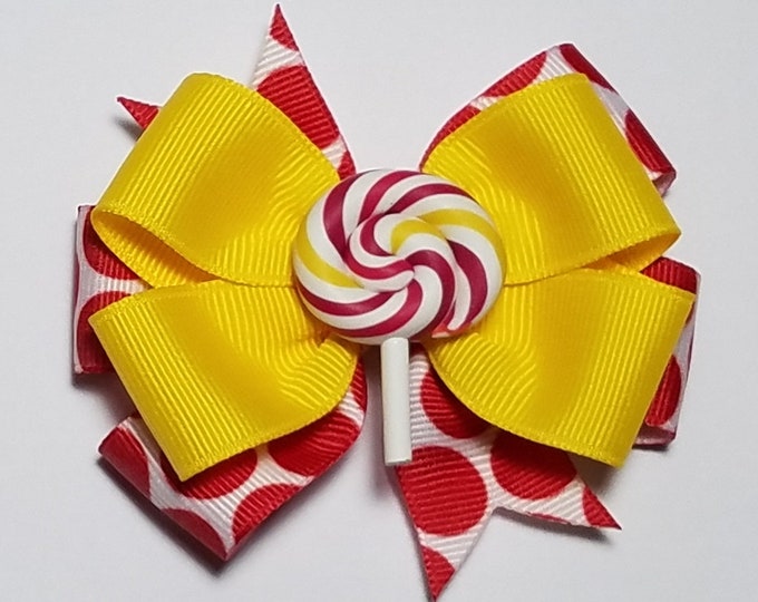 3.5" Lollipop Hair Bow *CLEARANCE*