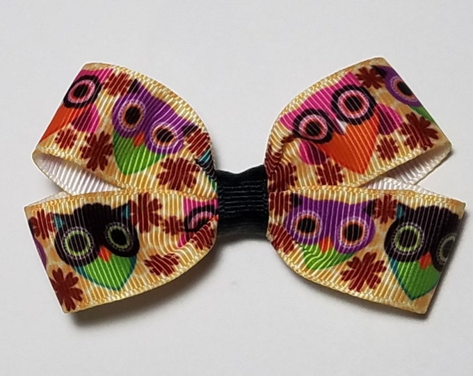 3" Owl Hair Bow *CLEARNANCE*