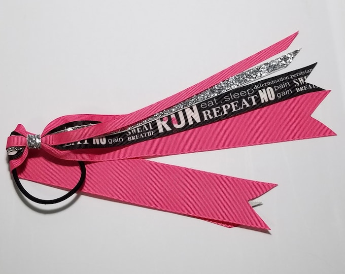 Run Ponytail Streamer *You Choose Color & Length*