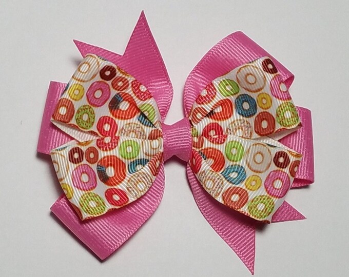 3.5" Donuts Hair Bow *CLEARANCE*