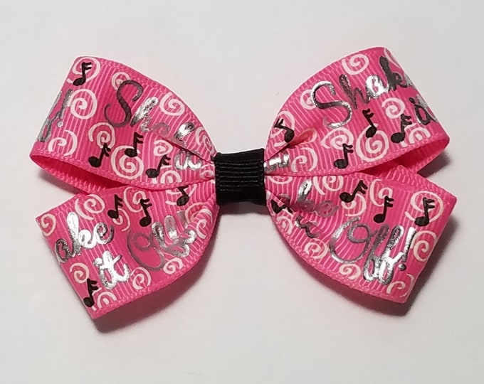3" Shake It Off Hair Bow *CLEARANCE*