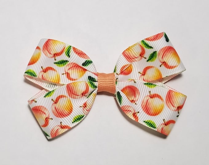 3" Peaches Hair Bow