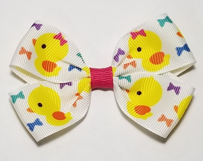 3" Rubber Duck Hair Bow