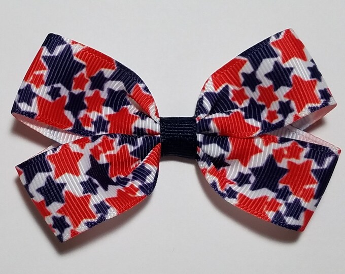 3" Stars Hair Bow