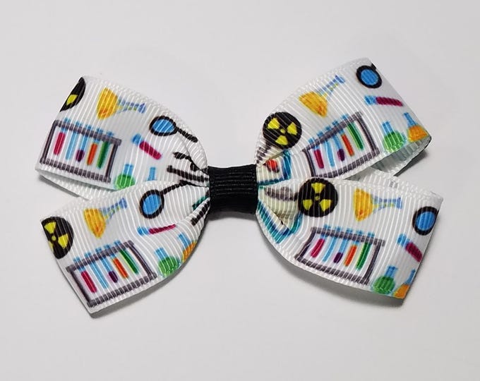 3" Science Chemistry Hair Bow