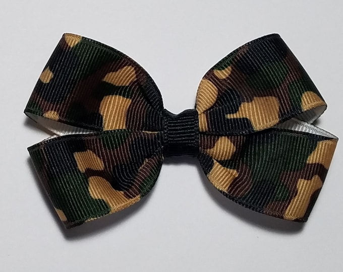 3" Camo Hair Bow