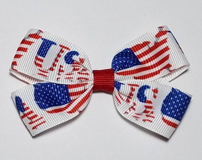 3" USA Hair Bow *CLEARANCE*