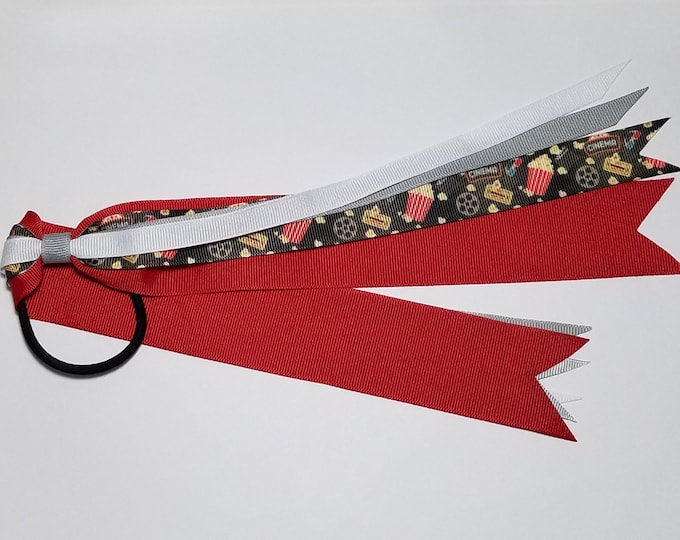 9" Movie Night Ponytail Streamer *CLEARANCE*