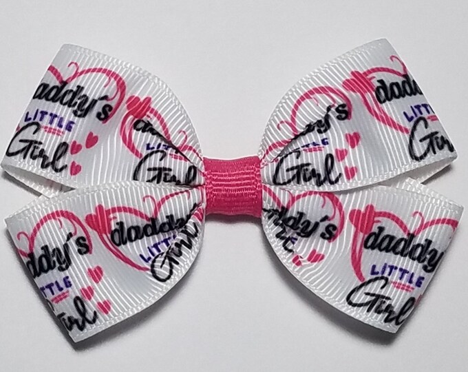 3" Daddy's Little Girl Hair Bow