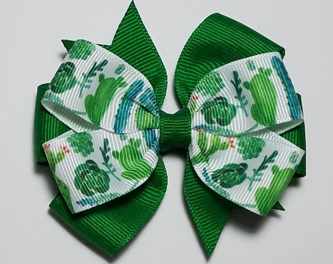 3.5" Cactus Hair Bow *CLEARANCE*