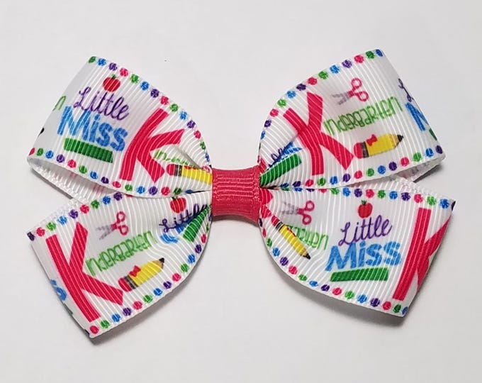 3" Kindergarten Hair Bow