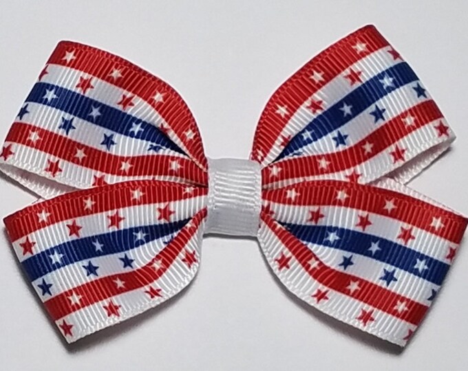 3" Patriotic Hair Bow