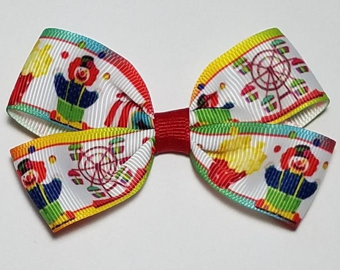 3" Circus Hair Bow