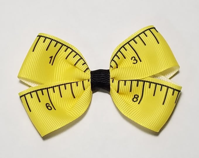 3" Ruler Hair Bow
