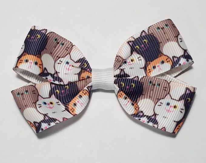 3" Kitty Cat Hair Bow