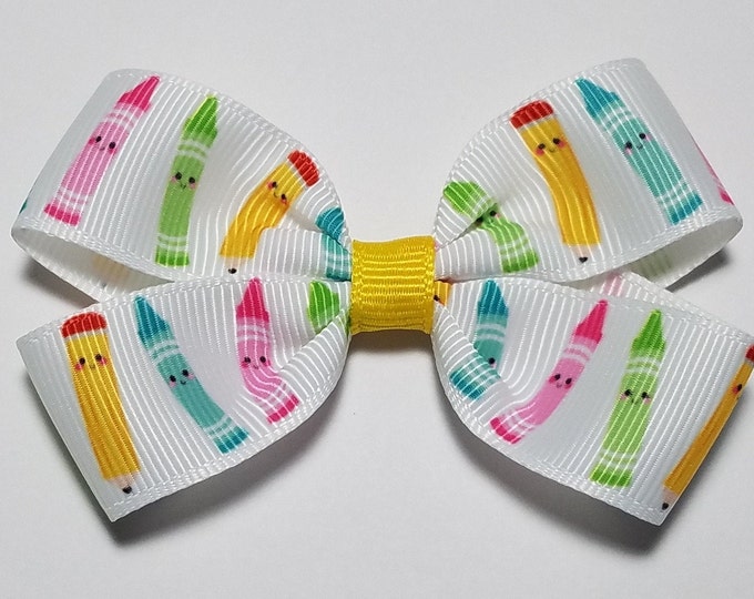 3" Crayon Hair Bow