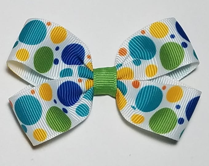 3" Polka Dot Hair Bow