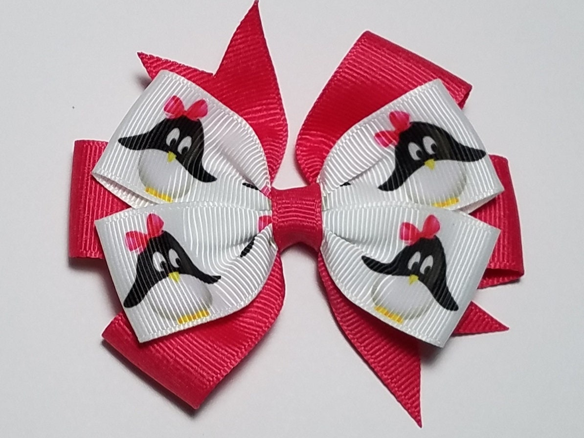 penguin with hair