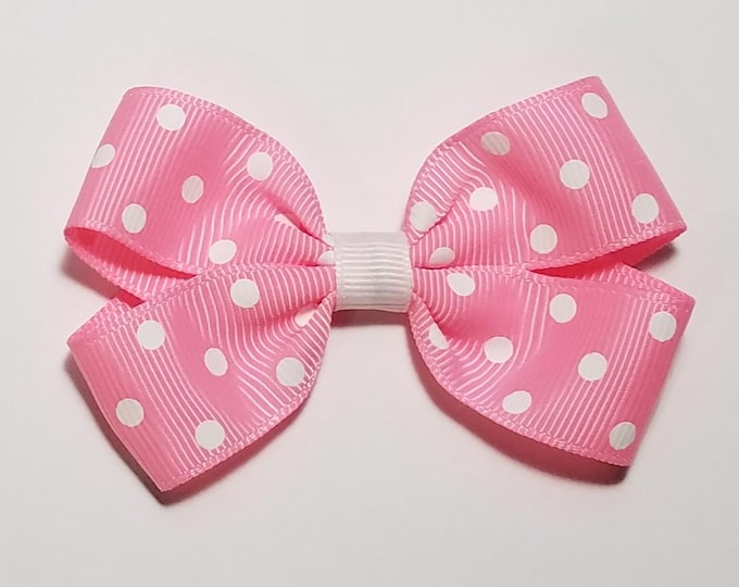 3" Polka Dot Hair Bow *Choose from 24 Colors*