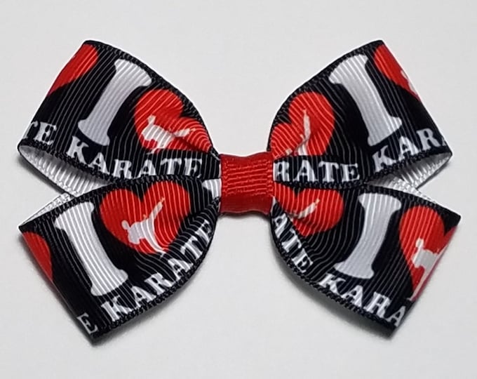 3" Karate Hair Bow