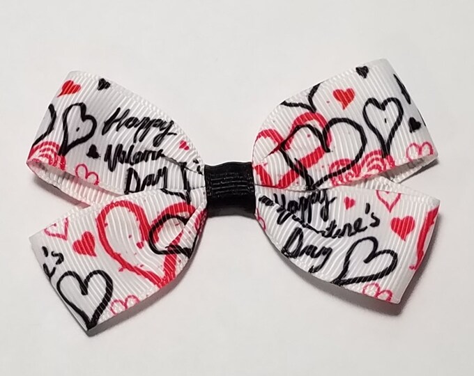 3" Valentine's Day Hair Bow *CLEARNACE*
