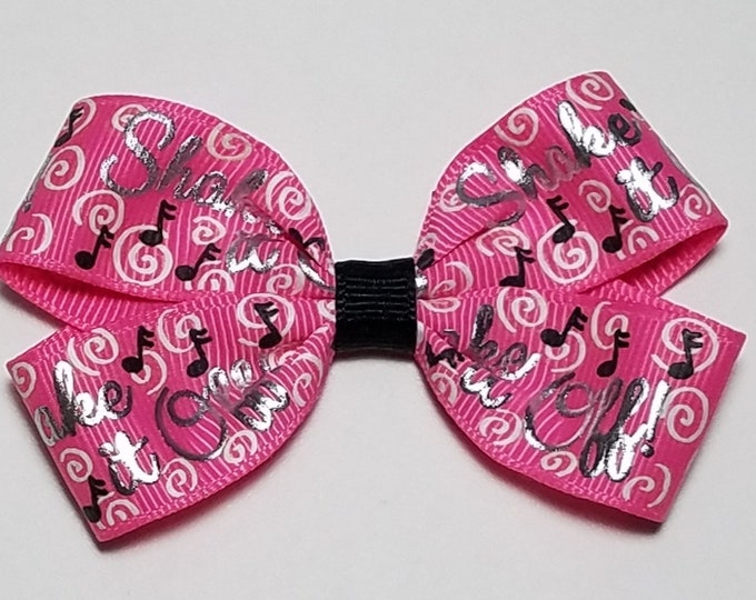 3" Shake It Off Hair Bow *CLEARANCE*