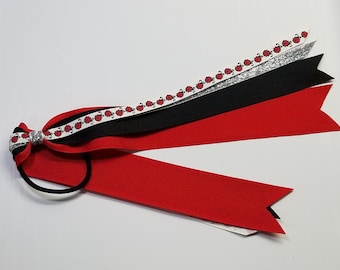 Ladybug Ponytail Streamer *You Choose Length*