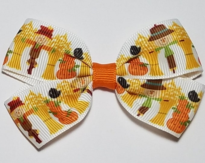 3" Scarecrow Hair Bow