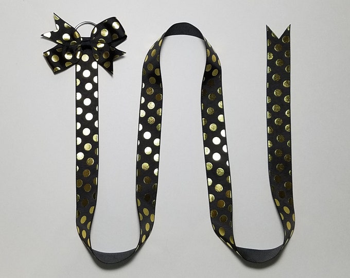 Ribbon Hair Bow Holder *You Choose Color & Length*