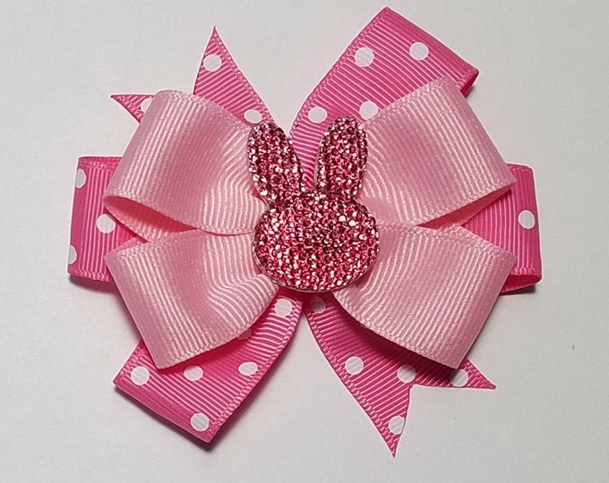 3.5" Bunny Rabbit Hair Bow